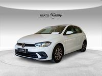 Usata VW Polo Life 95 CV (69 kW) 2021 Bianco Utilitaria