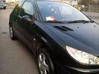 Usata Peugeot 206 88 CV (64 kW) 2003 Nero Berlina
