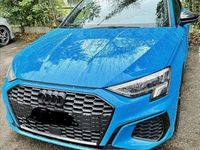 Usata Audi A3 S-Line 150 CV (110 kW) 2022 Blu/azzurro Berlina