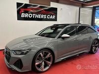 Usata Audi RS6 Ambiente 600 CV (441 kW) 2023 Grigio Station wagon