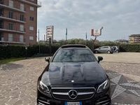 Usata Mercedes E220 Premium Plus 194 CV (142 kW) 2017 Nero Berlina