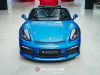 Usata Porsche Boxster Spyder 375 CV (275 kW) 2016 Blu Cabrio