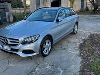 Usata Mercedes C220 170 CV (125 kW) 2015 Grigio Station wagon