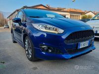 Usata Ford Fiesta ST-Line 95 CV (69 kW) 2016 Blu Berlina
