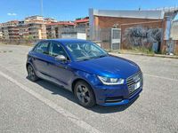 Usata Audi A1 Sportback Ambiente 95 CV (69 kW) 2018 Blu/azzurro Utilitaria