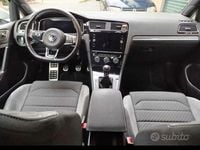 Usata VW Golf VII R-line 115 CV (84 kW) 2019 Bianco Berlina
