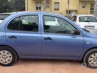Usata Nissan Micra Visia 80 CV (58 kW) 2005 Blu Berlina