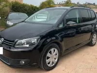 Usata VW Touran 110 CV (80 kW) 2016 Nero Monovolume