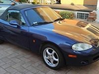 Usata Mazda MX5 110 CV (80 kW) 2002 Blu Cabrio