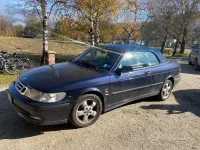 Usata Saab 9-3 185 CV (136 kW) 2001 Blu Cabrio