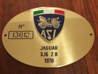 Usata Jaguar XJ6 1970 Marrone Berlina