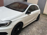 Usata Mercedes A180 109 CV (80 kW) 2015 Bianco Berlina