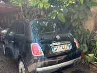 Usata Fiat 500 100 CV (73 kW) 2009 Nero Cabrio