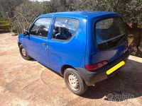 Usata Fiat Seicento 2001 Blu Utilitaria