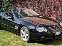 Usata Mercedes SL500 306 CV (225 kW) 2004 Nero Cabrio