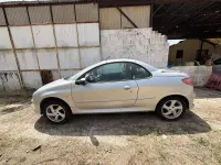 Usata Peugeot 206 CC 109 CV (80 kW) 2003 Grigio Cabrio