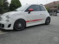 Usata Abarth 595 135 CV (99 kW) 2014 Bianco Berlina