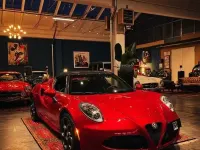 Usata Alfa Romeo 4C 240 CV (176 kW) 2016 Rosso Cabrio