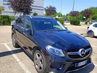 Usata Mercedes GLE250 Premium 204 CV (150 kW) 2018 Nero SUV