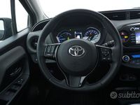 Usata Toyota Yaris Hybrid Active 100 CV (73 kW) 2018 Nero Berlina