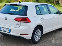 Usata VW Golf VII Trendline 110 CV (80 kW) 2017 Bianco Berlina