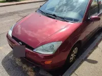 Usata Ford Focus 100 CV (73 kW) 2001 Rosso Utilitaria
