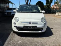 Usata Fiat 500 Lounge 69 CV (50 kW) 2009 Bianco Cabrio