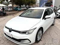 Usata VW Golf VIII Life 130 CV (95 kW) 2022 Bianco Berlina