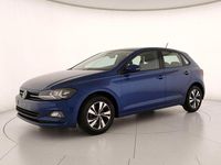 Usata VW Polo Comfortline 95 CV (69 kW) 2021 Bleu Utilitaria