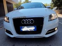 Usata Audi A3 Attraction 105 CV (77 kW) 2012 Bianco Utilitaria