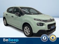 Usata Citroën C3 Feel 68 CV (50 kW) 2019 Verde Berlina