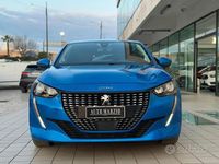 Usata Peugeot 208 Allure 101 CV (74 kW) 2021 Blu Utilitaria