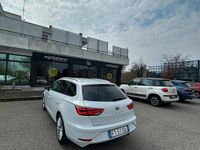 Usata Seat Leon 116 CV (85 kW) 2018 Bianco Station wagon