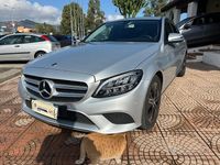 Usata Mercedes C180 Exclusive 116 CV (85 kW) 2019 Grigio Berlina