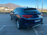 Usata Alfa Romeo Stelvio Executive 190 CV (139 kW) 2019 Blu SUV