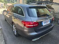 Usata Mercedes C220 Premium 170 CV (125 kW) 2017 Grigio scuro Station wagon