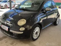 Usata Fiat 500 Lounge 95 CV (69 kW) 2012 Nero Berlina