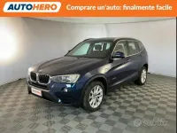 Usata BMW X3 Advantage 190 CV (139 kW) 2016 Blu SUV