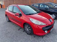 Usata Peugeot 207 Sport 75 CV (55 kW) 2009 Rosso Berlina