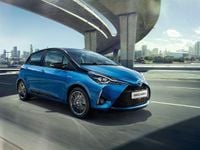 Usata Toyota Yaris Hybrid Edition 101 CV (74 kW) 2017 Blu Utilitaria