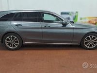 Usata Mercedes C200 Business 136 CV (100 kW) 2018 Grigio Station wagon
