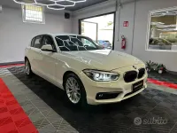 Usata BMW 118 Advantage 150 CV (110 kW) 2015 Bianco Utilitaria