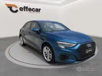 Usata Audi A3 Business 150 CV (110 kW) 2021 Blu Berlina