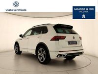 Usata VW Tiguan R-line 150 CV (110 kW) 2022 Bianco SUV
