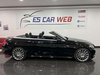 Usata Mercedes C220 Premium Plus 170 CV (125 kW) 2018 Nero Cabrio