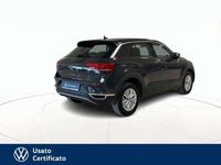 Usata VW T-Roc Style 150 CV (110 kW) 2022 Grigio pastello SUV