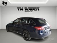 Usata Mercedes C220 Business 194 CV (142 kW) 2019 Blu/azzurro Station wagon