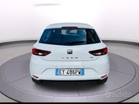 Usata Seat Leon 110 CV (80 kW) 2016 Bianco Berlina