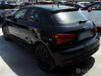 Usata Audi A1 95 CV (69 kW) 2017 Nero Utilitaria