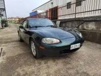 Usata Mazda MX5 110 CV (80 kW) 1998 Verde Cabrio